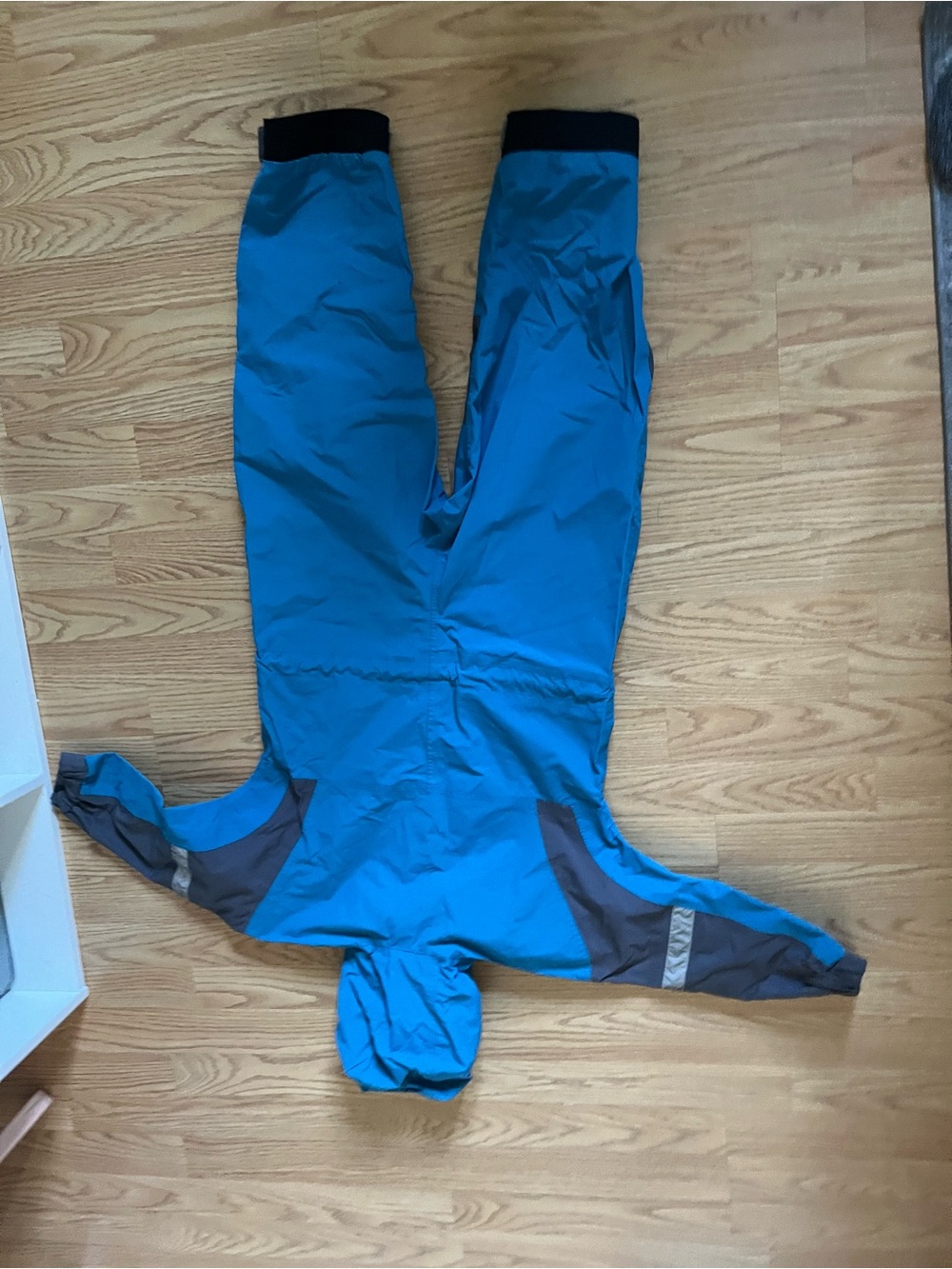 Oakiwear Teal Kids Waterproof One-Piece Trail Suit- Waterproof size 5 - Picture 4 of 4